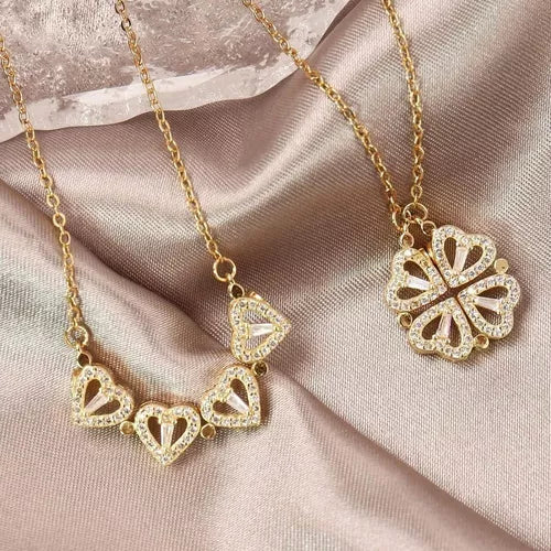 [70%OFF DESCUENTO DE NAVIDAD] Collar Corazón de la Suerte 😍🍀